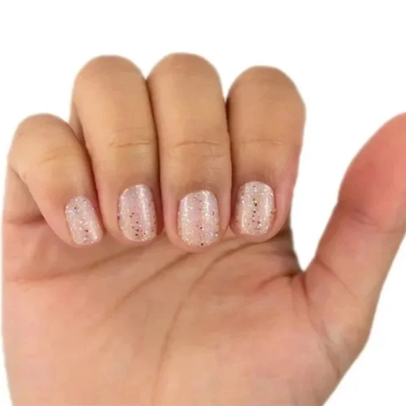 *Retired* Color Street: Champagne Sugar | Gold Silver Glitter Sparkle Overlay - Picture 8 of 10